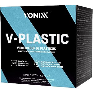 Vitrificador Para Plástico Automotivo V-plastic Vonixx 20ml