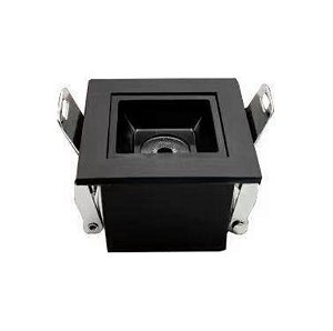 SPOT PICCO DE EMBUTIR PRETO 3W 3000K