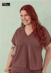 CONJUNTO BERMUDA E BLUSA CONFY