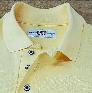 CAMISETA POLO BASICA ALGODAO COM ELASTANO