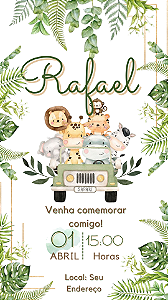 Criação de Convite Digital Personalizado