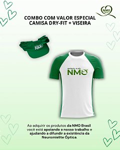 Kit Camisa Dry-Fit + Viseira Movimente-se pela NMO