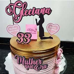 Topo de bolo de repente - Marlen personalizados