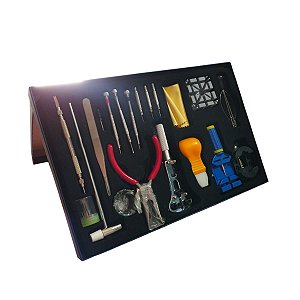 Kit Ferramentas para  relojoeiros Top box