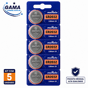 Bateria CR2016, CR 2025 E CR 2032 Sony/Murata