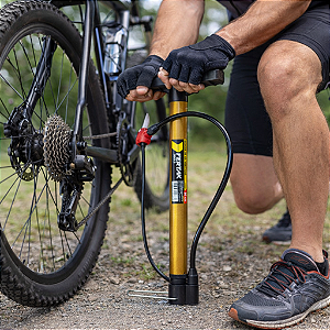 Bomba De Ar Manual Portátil 30cm Fertak Pneu Bike E Bolas
