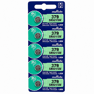 Bateria Para Relogios 379/521 Sony/Murata Kit com 5 unidades