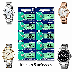 Baterias Para Relogios 364/621 Sony/Murata cartela com 5 un