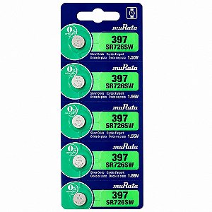 Bateria Para Relogios 397/726 Sony/Murata Kit com 5 unids