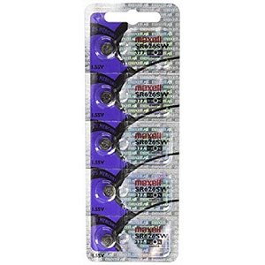 Baterias para relogio 626/377 Maxel original kit com 5 uns