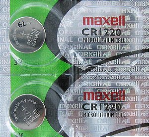 Baterias para relogio 1220 Maxel original kit com 5 uns