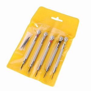 CHAVES DE FENDA PARA RELOJOEIRO KIT COM 5 PCS