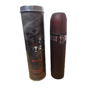 Perfume Masculino Cuba Black 100ml - Amadeirado Clássico