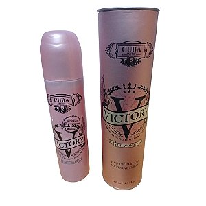 Perfume Feminino Cuba Victory Eau de Parfum 100ml - Original e Lacrado