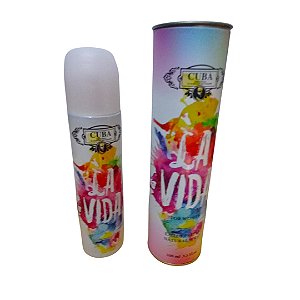 Perfume Feminino Cuba La Vida Eau de Parfum 100ml - Original e Lacrado