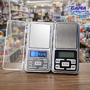Mini Balança Digital De Bolso Alta Precisão 0.1g Até 500g Pocket Scale Cozinha Joias Suplementos