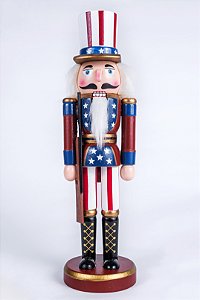 Quebra Nozes - soldado americano 25cm