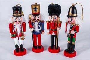 Kit 4 Quebra Nozes - Soldado 12cm