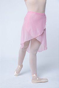 Saia Nina - Rosa com Brilho
