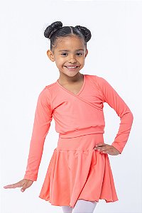 Bolero Kids Liz - Salmão Pink