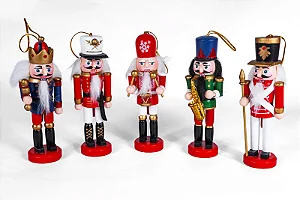 Kit com 5 Quebra Nozes - Soldadinhos de 12cm