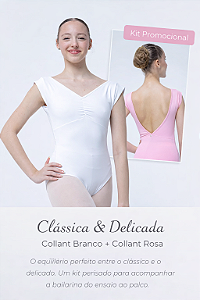 Kit Mandy - Rosa + Branco