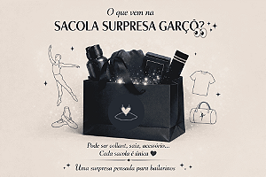 SACOLA SURPRESA GRANDE MASCULINA - produtos de valores acima de R$ 500,00