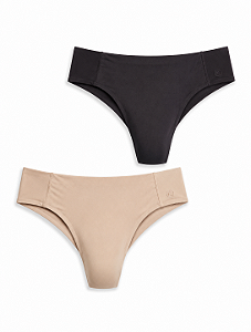 Kit Suporte Masculino - Preto e Bege