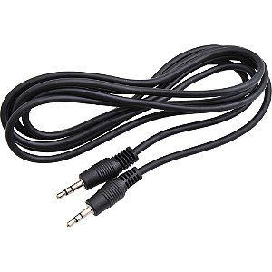 CABO AUDIO P2 / P2 50 CM PRETO