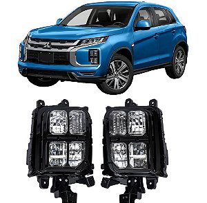 PISCA FAROL MILHA NEBLINA PARACHOQUE OUTLANDER SPORT 2020 2021 2022 2023