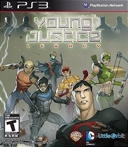 JOGO GAME YOUNG JUSTICE LEGACY PS3 PLAYSTATION