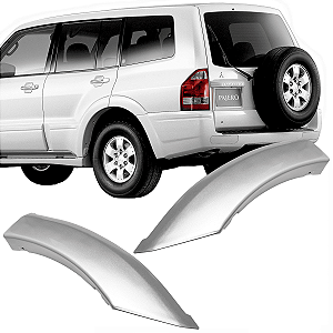 FRISO MOLDURA PARALAMA TRASEIRO MITSUBISHI PAJERO FULL 2003 2004 2005 2006 2007