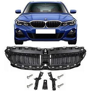 SUPORTE GRADE DIANTEIRA PARACHOQUE COM MOTOR BMW SÉRIE 3 G20 320I 330E 330I 2019 2020 2021 2022