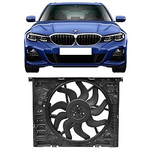 VENTOINHA ELETROVENTILADOR ARREFECIMENTO MOTOR BMW SÉRIE 3 G20 320I 330E 330I 2019 2020 2021 2022
