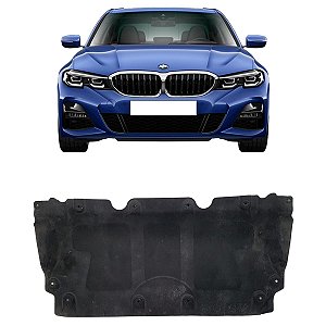 PROTETOR DEFLETOR APLIQUE CARTER FELTRO TRASEIRO BMW SÉRIE 3 G20 320I 330I 330E M340I 2019 2020 2021 2022 2023 2024