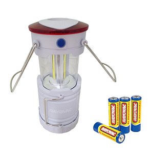 LANTERNA DOBRAVEL LAMPIAO RAYOVAC PILHA CAMPING ROVALCL31S