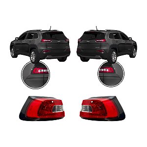 LANTERNA TRASEIRA CANTO JEEP CHEROKEE 2014 2015 2016 2017 2018