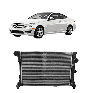 RADIADOR AGUA MERCEDES BENZ C200 C230 C240 C250 C280  E200 E250 GLK300 1993 1994 1995 1996 1997 1998 1999 2000 2001 2002