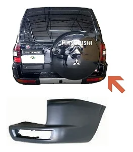 PARACHOQUE POLAINA TRASEIRA PAJERO FULL 2001 2002