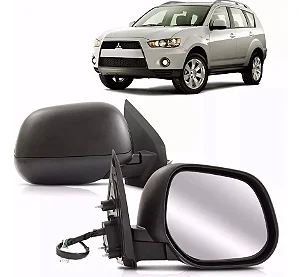 RETROVISOR EXTERNO ELETRICO OUTLANDER 2008 2009 2010 2011 2012 2013