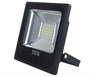 REFLETOR LED SMD 50W BRANCO FRIO 6000-6500 TOCTAGON BF-5050