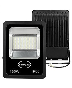 LUMINARIA REFLETOR LED SMD 150W 6500K BIVOLT BS 206W