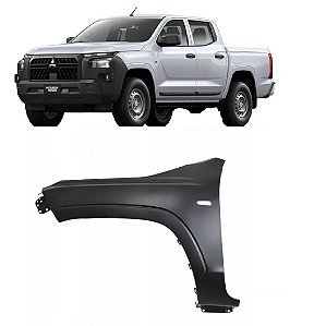 PARALAMA DIANTEIRO COM FURO PISCA L200 TRITON GL GLS TARMAC 2026 2027