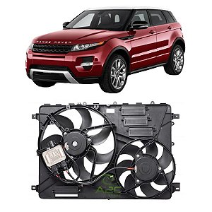 ELETROVENTILADOR VENTOINHA + MODULO LAND ROVER RANGE ROVER EVOQUE 2011 2012 2013 2014 2015 2016 2017 2018