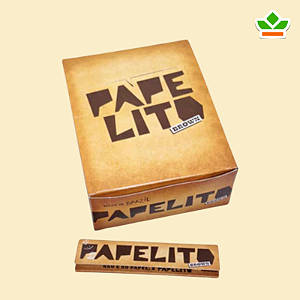 SEDA PAPELITO BROWN KING SIZE | C/ 50 livretos