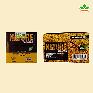 TABACO BOLADO NATURE TABACOS | Caixa c/ 10 carteiras X 12 Tabacos bolados