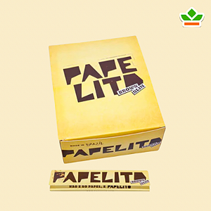 PAPELITO BROWN SLIM KING SIZE | Caixas c/ 50 livretos x 36 sedas