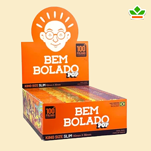 SEDA BEM BOLADO SLIM KING SIZE | CAIXA C/ 50