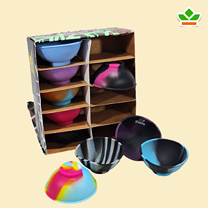 CUIA TÔ NA BÊ COLORIDA SILICONE | 10 un