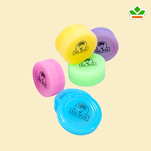 CONTAINER NA BOA NEON REDONDO 15ML | 10 un